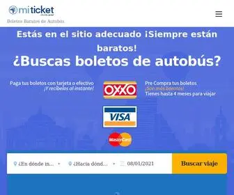 Miticket.mx(Miticket) Screenshot