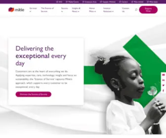 Mitie.com(Leading Facilities Management & Professional Services Provider) Screenshot