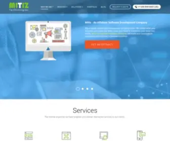 Mitiztechnologies.com(Mitiz Technologies) Screenshot