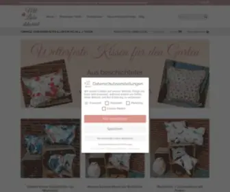 Mitliebedekoriert.de(Wachstuchkissen, Dekoration & Heimtextilien) Screenshot