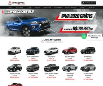 Mitnorth.com.br(Home Mitsubishi) Screenshot