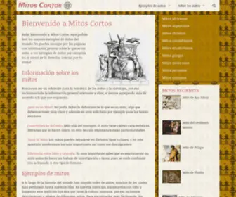 Mitos-Cortos.com(Los mejores ejemplos de mitos) Screenshot