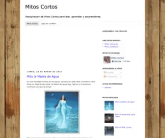 Mitoscortos.com(Mitos Cortos) Screenshot