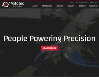 MitotecPrecision.com(Mitotec Precision) Screenshot