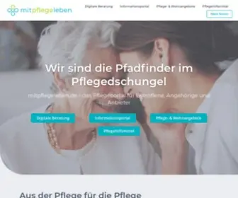 Mitpflegeleben.de(Das pflege) Screenshot