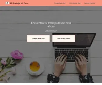 Mitrabajomicasa.com(Trabajos Desde Casa on MTMC) Screenshot