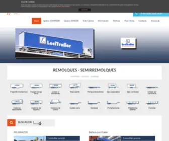 Mitrailer.es(Remolques y Semirremolques nuevos o de segunda mano.MiTrailer Remolques y Semirremolques) Screenshot