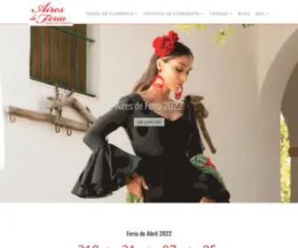 Mitrajedeflamenca.es(Descubre nuestra nueva Colección 2024 de trajes de flamenca) Screenshot