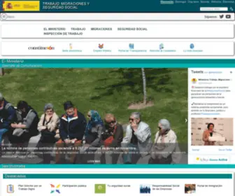 Mitramiss.gob.es(Página principal) Screenshot