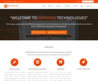 Mitrang.com(Webdesign Imphal) Screenshot