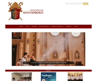 Mitranh.org.br(Diocese de Novo Hamburgo) Screenshot