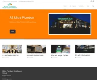 Mitraplumbon.com(Mitra Plumbon Healthcare Group) Screenshot
