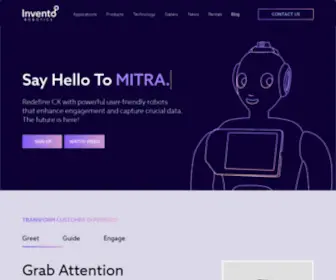 Mitrarobot.com(Invento) Screenshot