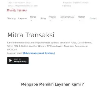 Mitratransaksi.com(Mitra Transaksi) Screenshot