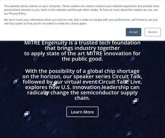 Mitre-Engenuity.org(MITRE Engenuity) Screenshot