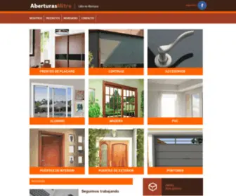 Mitreaberturas.com.ar(ABERTURAS MITRE) Screenshot