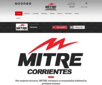 Mitrecorrientes.com(Portal de Noticias) Screenshot