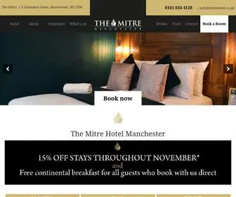 Mitrehotel.co.uk(Hotel in Manchester) Screenshot