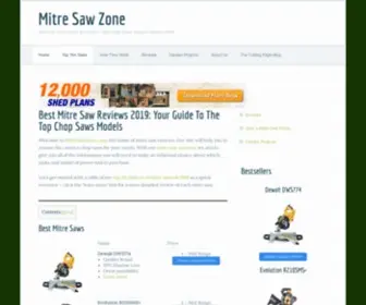 Mitresawzone.com(Your guide to the best mitre saws on the market) Screenshot