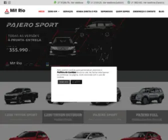 Mitrio.com.br(Home Mitsubishi) Screenshot