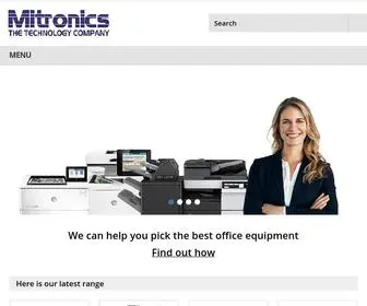 Mitronics.com.au(Lease Rent Buy Upgrade) Screenshot