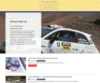 Mitropa-Rally-Cup.de(Mitropa Rally Cup) Screenshot