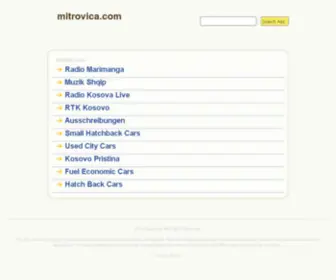 Mitrovica.com(Mitrovica) Screenshot