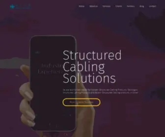 Mitsme.com(Structured Cabling Solutions) Screenshot