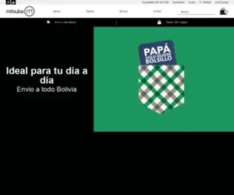 Mitsuba.com.bo(Tienda de moda) Screenshot