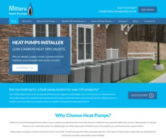 Mitsubishi-Aircon.co.uk(Mittens Heat Pump Solutions) Screenshot