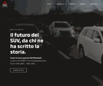 Mitsubishi-Auto.it(Mitsubishi Motors Italia) Screenshot
