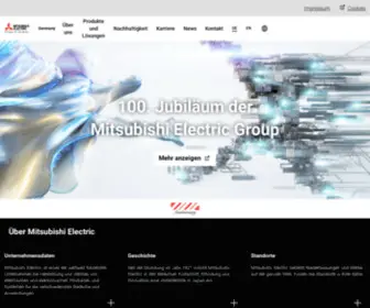 Mitsubishi-Electric.de(MITSUBISHI ELECTRIC DEUTSCHLAND) Screenshot