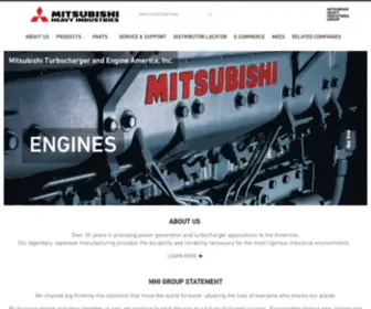 Mitsubishi-Engine.com(Mitsubishi Engine North America) Screenshot