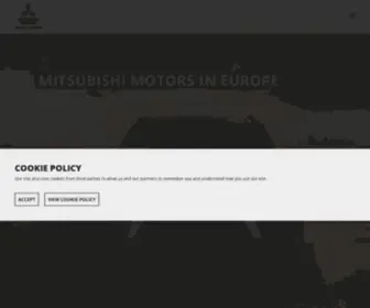 Mitsubishi-Motors-Euro.com(Mitsubishi Motors Europe) Screenshot