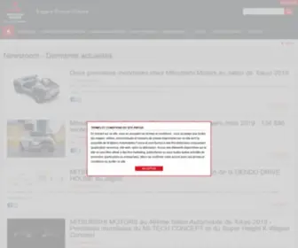 Mitsubishi-Motors-Presse.fr(Accueil Mitsubishi Presse) Screenshot