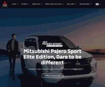 Mitsubishi-Motors.co.th((ประเทศไทย)) Screenshot
