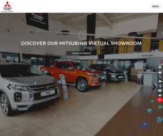 Mitsubishi-Motors.com.gh(CFAO MOTORS) Screenshot