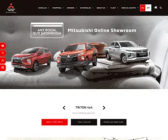 Mitsubishi-Motors.com.my(Mitsubishi Motors Malaysia) Screenshot