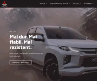Mitsubishi-Motors.ro Screenshot