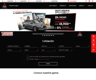 Mitsubishi-Uruapan.mx(Mitsubishi Uruapan) Screenshot