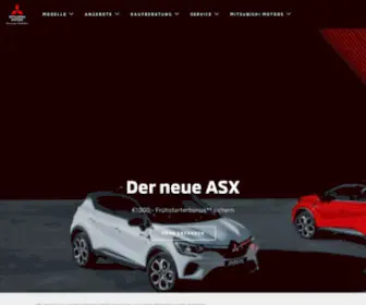 Mitsubishi.at(MITSUBISHI MOTORS Deutschland) Screenshot