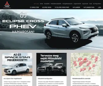 Mitsubishi.hu(Magyarország) Screenshot
