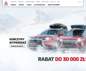 Mitsubishi.pl Screenshot