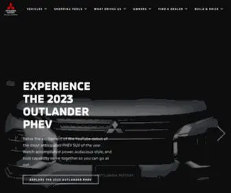 Mitsubishicars.com Screenshot