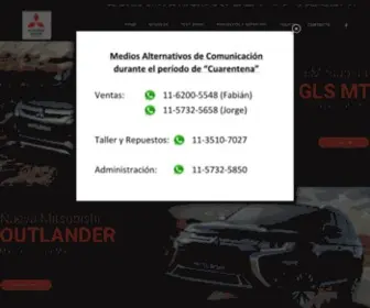 Mitsubishidevoto.com.ar(Mitsubishi Devoto) Screenshot