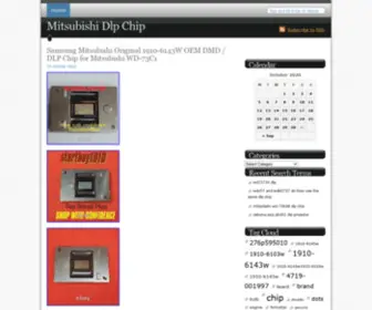 Mitsubishidlpchip.xyz(Mitsubishi Dlp Chip) Screenshot