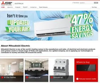 Mitsubishielectric.com.au(Mitsubishi Electric) Screenshot