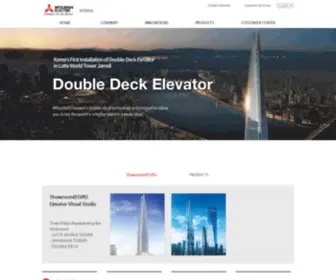 Mitsubishielevator.co.kr(KMEC) Screenshot