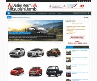 Mitsubishijambi.com Screenshot