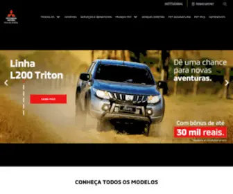 Mitsubishimotors.com.br(Mitsubishi Motors) Screenshot